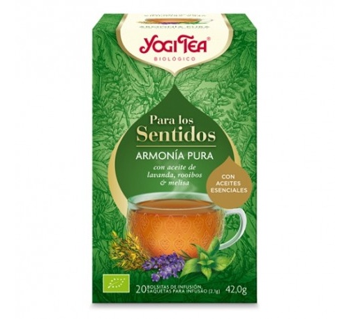 Yogi tea sentidos armonia pura
