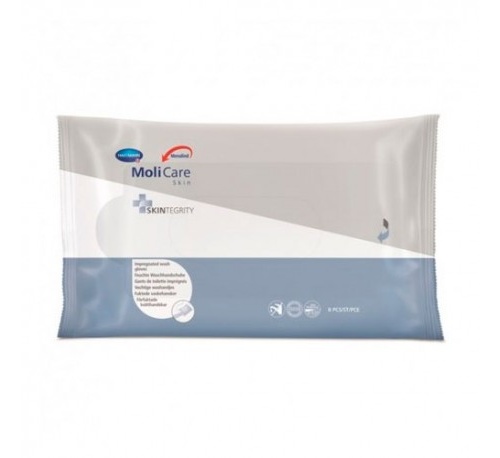 Menalind professional manopla humeda enjabonada (8 manoplas)