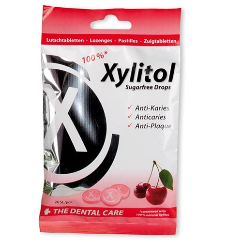 Pastillas xylitol cereza