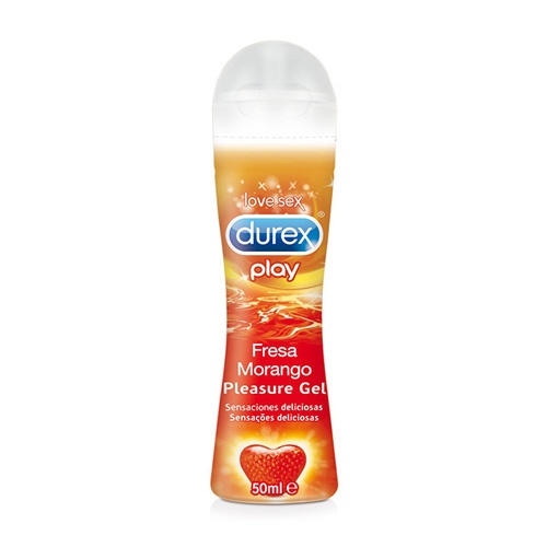 Durex play fresa  pleasure gel - lubricante hidrosoluble intimo (50 ml)