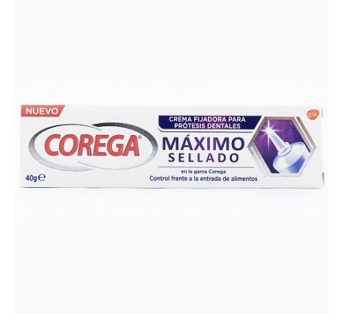 Corega sellado maximo - adhesivo protesis dental (40 g)
