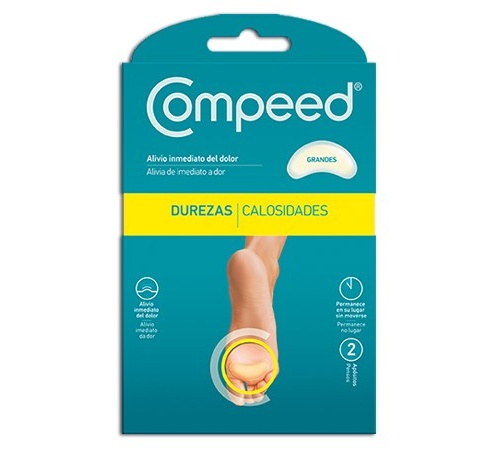 Compeed durezas - hidrocoloide (t- gde 2 u)