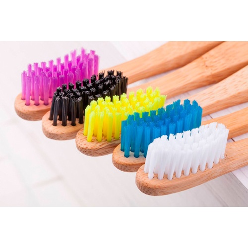 Humble brush cepillo dientes bambu adulto medio