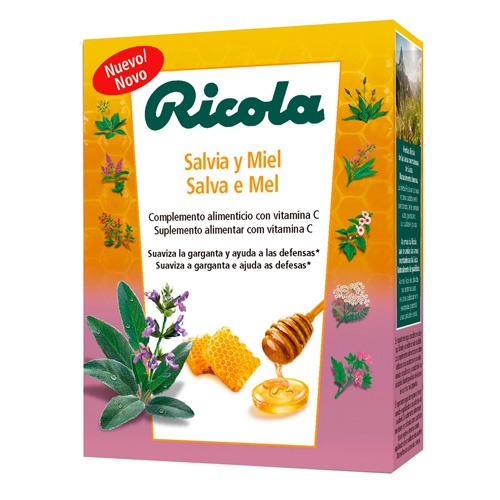 Ricola pastillas salvia miel (50 g)