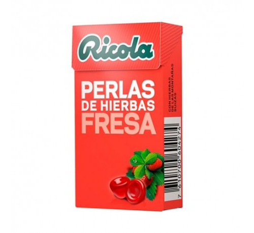 Ricola perlas fresa menta (xarxa)