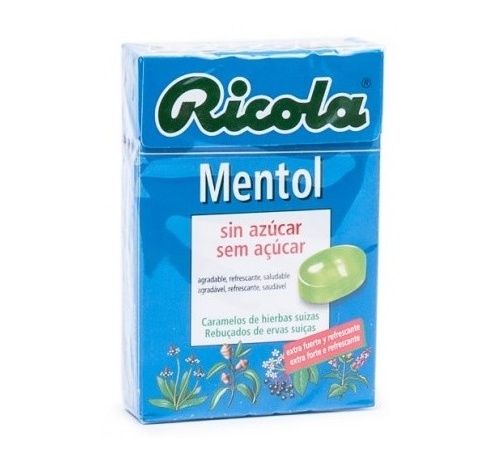 Ricola caramelos sin azucar (mentol 50 g)