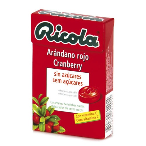 Ricola caram s/a arandano rojo