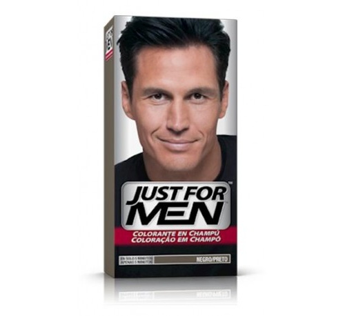 Just for men - champu colorante (66 cc negro)