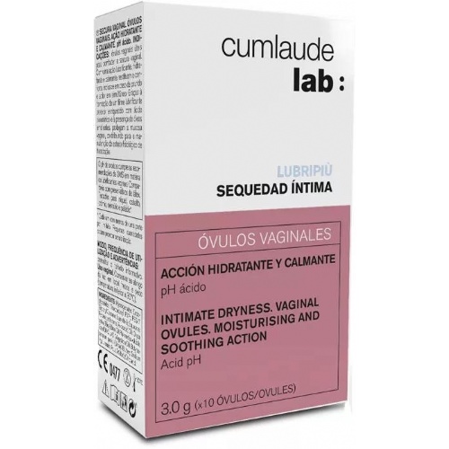 Cumlaude lubripiu ovulos md 10 ovulos
