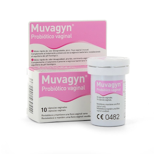Muvagyn probiotico capsula vaginal (10 caps vaginales)