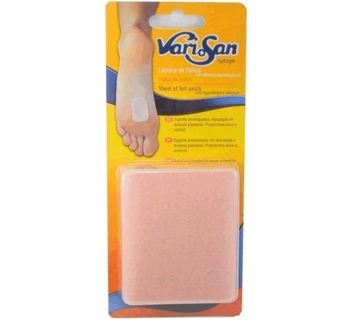 Fieltro - hydrogel varisan (1 unidad 50 x 9,5 cm)