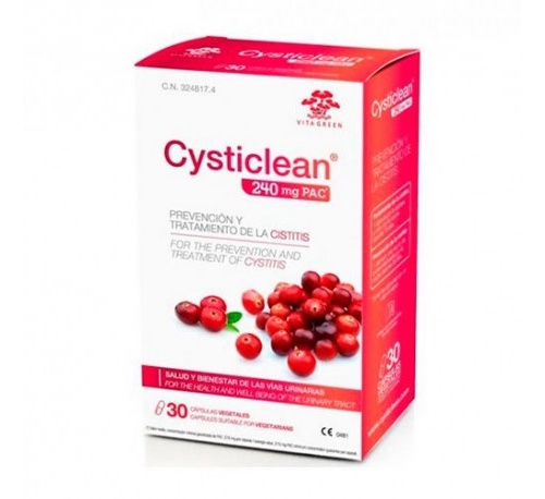Cysticlean (500 mg 30 capsulas)