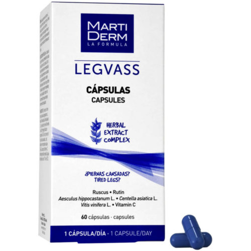 Martiderm legvass oral (60 capsulas)