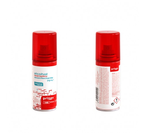Alcohol isopropilico prinex 100 ml