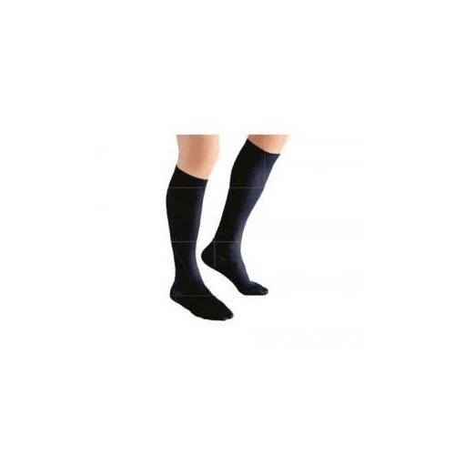 Calcetin comp preventiva - medilast silver edition hilo de plata (negro t- peq)