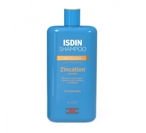 Isdin shampoo anticaspa zincation (400 ml)
