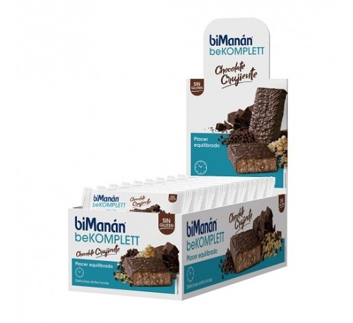 Bimanan barrita chocolate crujientes snack (35 g 24 bar)
