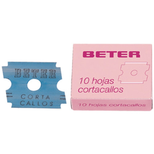 Cortacallos recambio cuchillas - beter (10 hojas)