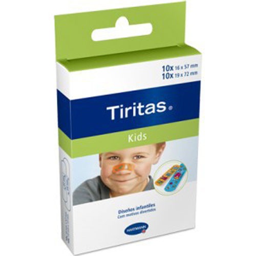 Tiritas kids - aposito adhesivo (2 tamaños 20 u)