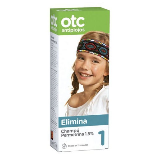 Otc antipiojos permetrina 1,5% champu - antipiojos (125 ml)