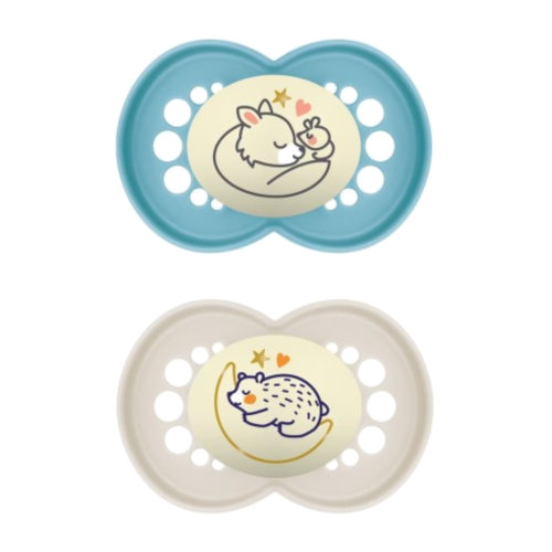 Mam chupete original pure night +6meses 2 uds