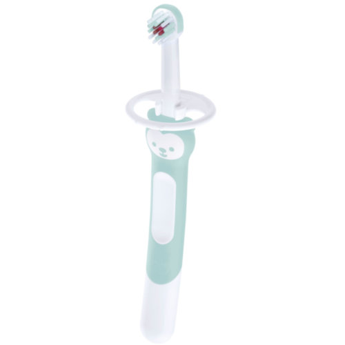 Cepillo dental infantil aprendizaje - training brush (5+m 1 unidad color azul)