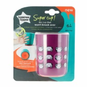 Tommee tippee vaso antivuelco +6m rosa
