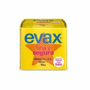 Compresas higienicas femeninas - evax fina y segura (maxi 13 compresas)