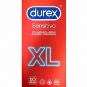 Durex sensitivo xl - preservativos (10 unidades)