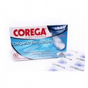 Corega oxigeno bio-activo - limpieza protesis dental (66 tabletas)
