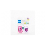 Chupete silicona - mam original (+ 6 m pack doble rosa)