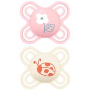 Chupete silicona - mam perfect start (0 -2 meses r pack doble)