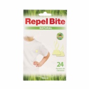 Repel bite natural parches ropa c/ citronella (24 aplicaciones)