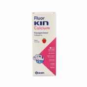 Fluor kin calcio enjuague bucal (fresa 500 ml)