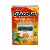 Ricola caramelos sin azucar (naranja 50 g)