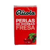 Ricola perlas sin azucar (fresa 25 g)
