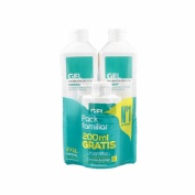 Inibsa gel dermatologico (2 envases 1 l + 1 envase 200 ml pack viaje)