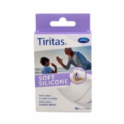Tiritas soft silicone - aposito adhesivo (5 u 6 x 10 cm)