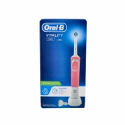 Cepillo dental electrico recargable - oral-b vitality pro (1 unidad + 2 recambios color lila)