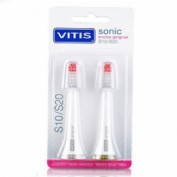 Cepillo dental electrico - vitis sonic s10 / s20 encias (2u recambio cabezal)