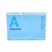 Aquoral gotas humectantes c/ a hialuronico 0.4% - gotas oftalmicas lubricantes esteriles (0.5 ml 20 