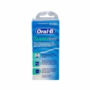Oral-b superfloss seda dental menta 50 unidades - seda dental