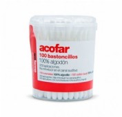 Acofar bastoncillos oidos (100 u)