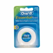 Oral-b essential floss fluor - seda dental con cera (menta 50 m)