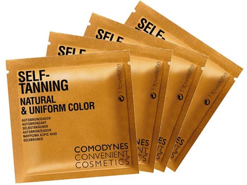 Comodynes self-tanning color uniforme natural - autobronceador (8 toallitas)