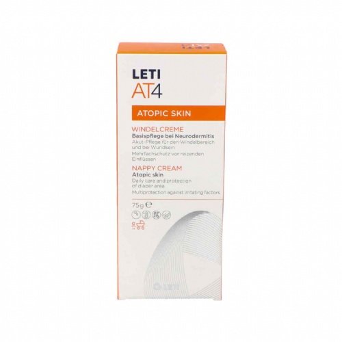 Leti at-4 crema pañal pasta al agua (1 envase 75 g)