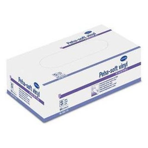 Guantes de vinilo - peha-soft vinyl (100 unidades talla mediana)