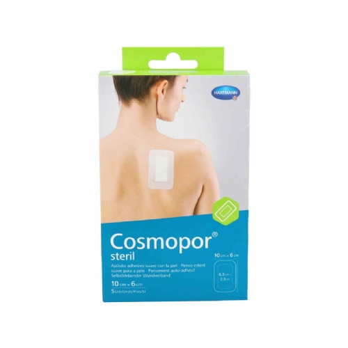 Cosmopor steril - aposito esteril (5 unidades 10 cm x 6 cm)