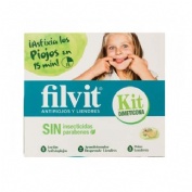 Filvit kit sin insecticidas locion asfixiapiojos acondicionador desprendeliendres 2 envases 125 ml -